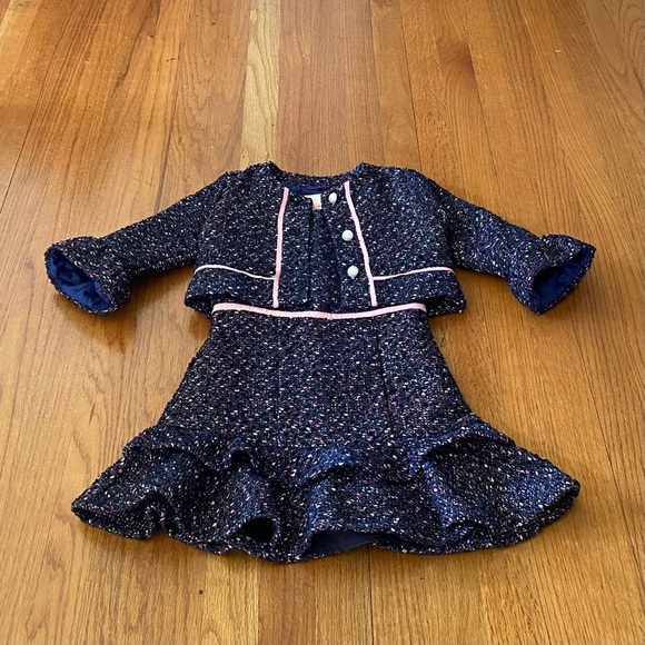 Janie and Jack Classic Dress and Blazer Girls Matching Set